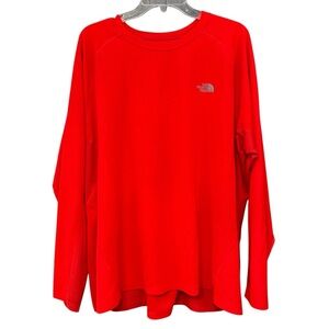 The North Face Red FlashDry Long Sleeve Performance Shirt Men’s XL/XXL